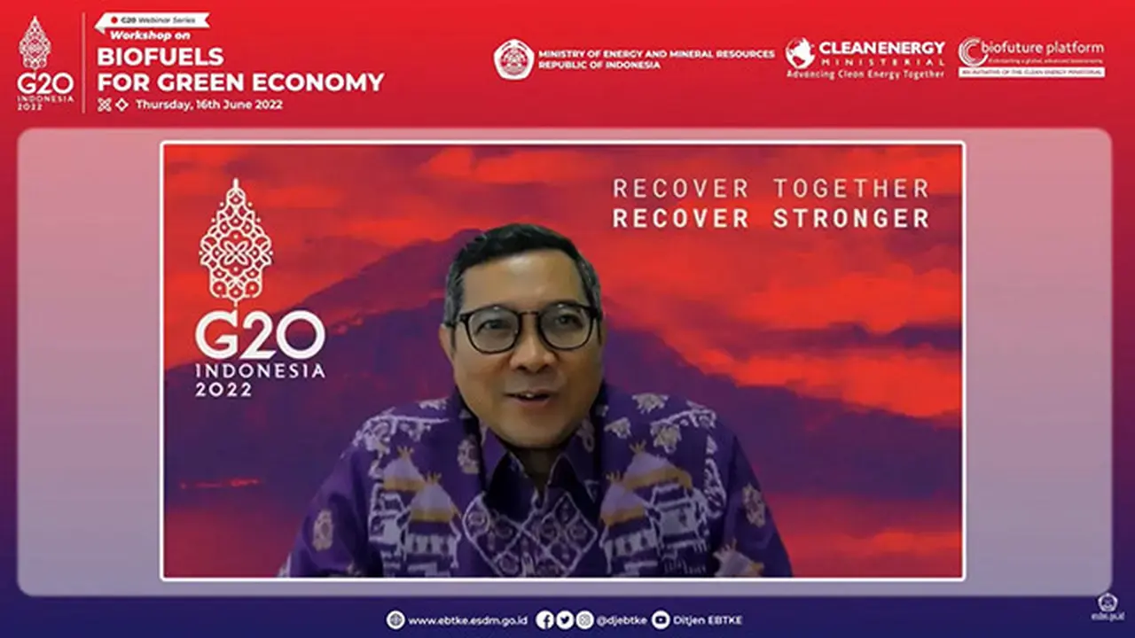 Indonesia Dorong Pemanfaatan Biofuel untuk Transisi Energi yang Adil dan Merata