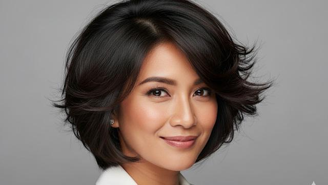 Bob Bertekstur (Textured Bob)