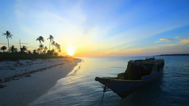 Pulau Ular juga memiliki terumbu karang yang indah.(Liputan6.com/La Dicky Milar Untuk Ahmad Akbar Fua)