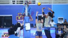 Bandung bjb Tandamata dikalahkan Jakarta Electric PLN Mobile pada pekan kedua putaran 1 Proliga 2026 di GOR Voli Indoor Sport Center, Deli Serdang, Sumatera Utara, Sabtu (17/1). (foto: PBVSI)
