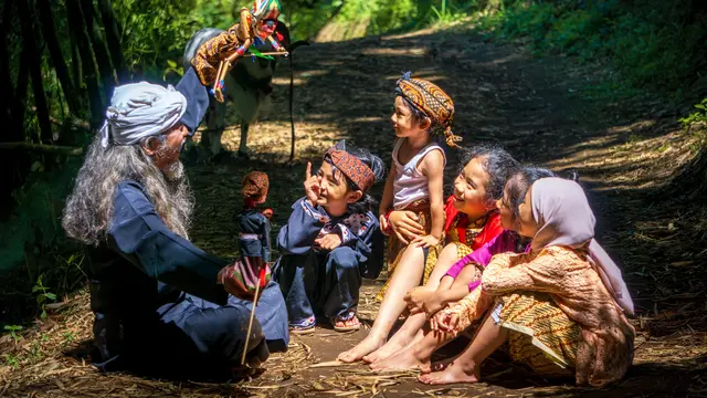 Ilustrasi orang sunda berbahasa sunda (Foto: Wikimedia Commons)