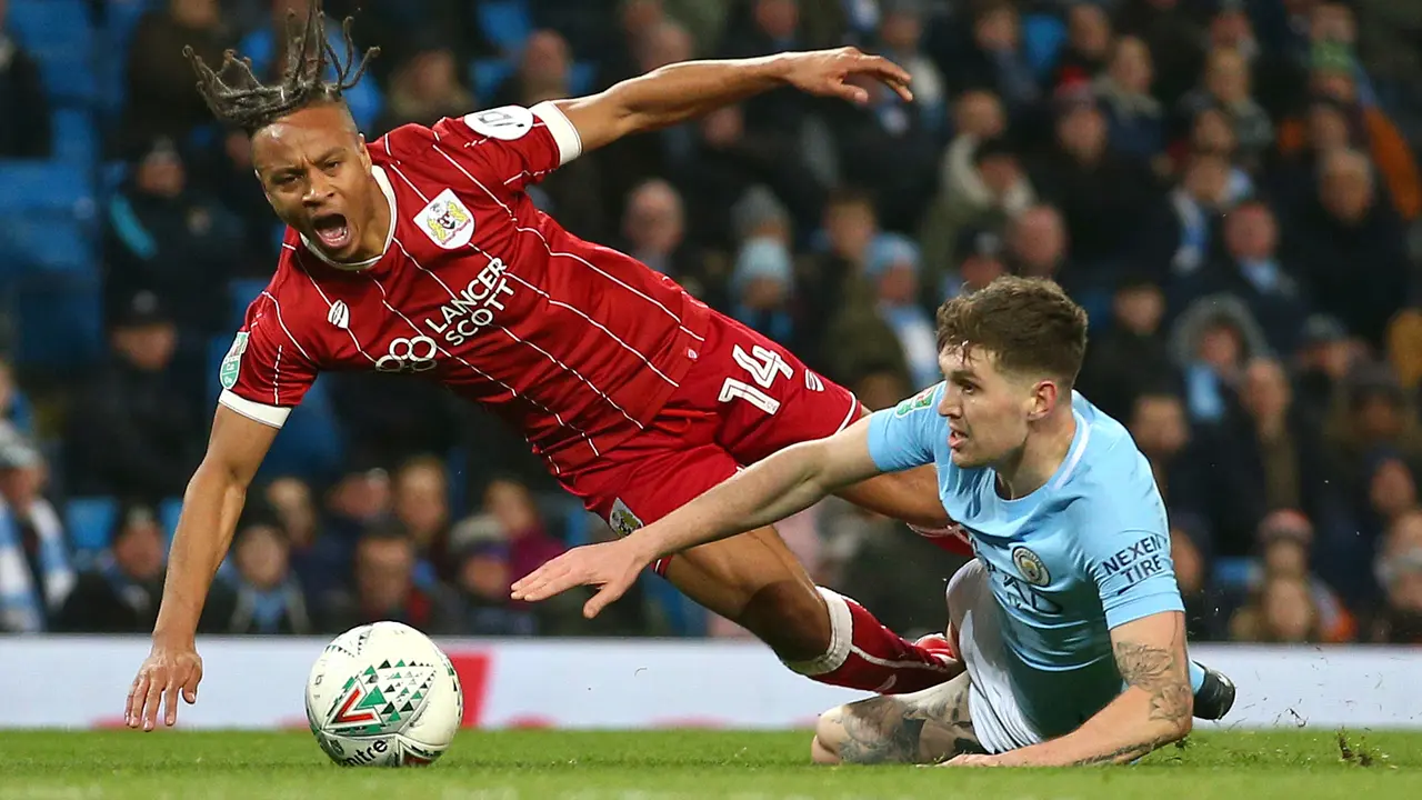 Manchester City Susah Payah Kalahkan Bristol City