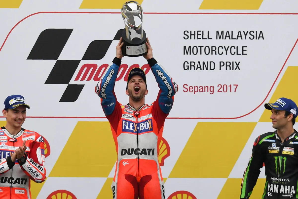 Andrea Dovizioso, MotoGP Malaysia, Sirkuit Sepang