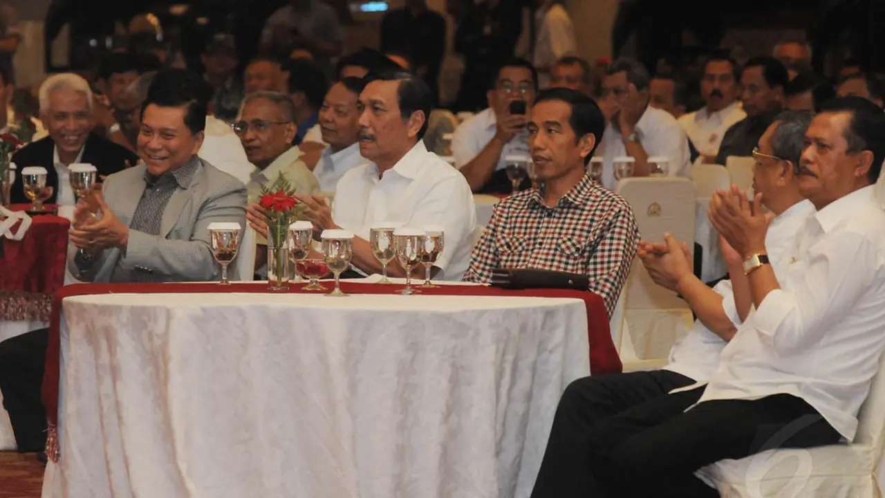 Jokowi Kumpul Bareng Purnawirawan TNI-Polri