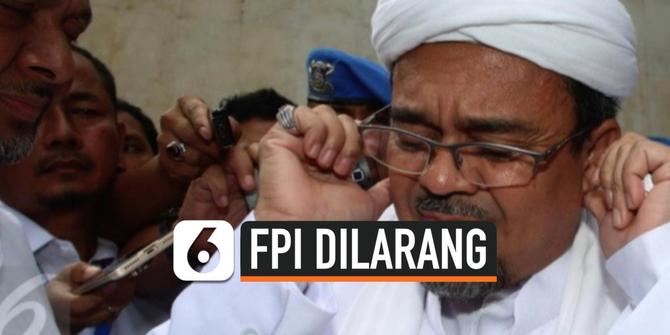 VIDEO: Pemerintah Resmi Larang Aktivitas FPI di Indonesia