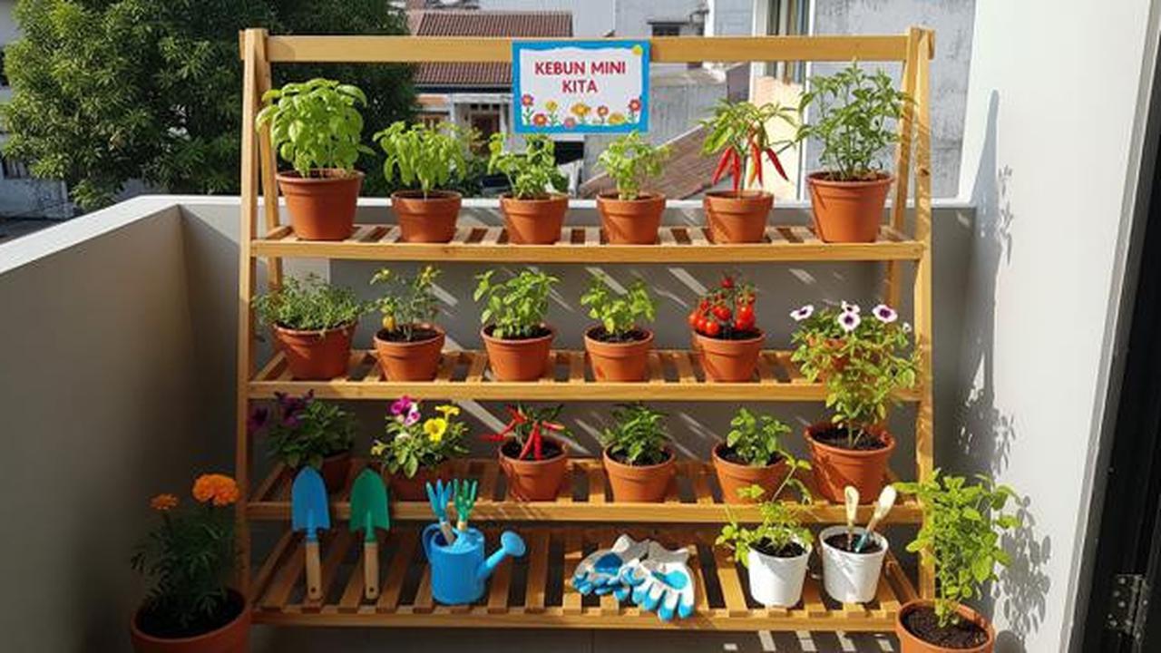10 Model Kebun Mini untuk Anak-anak Belajar Berkebun di Rumah, Seru dan Edukatif