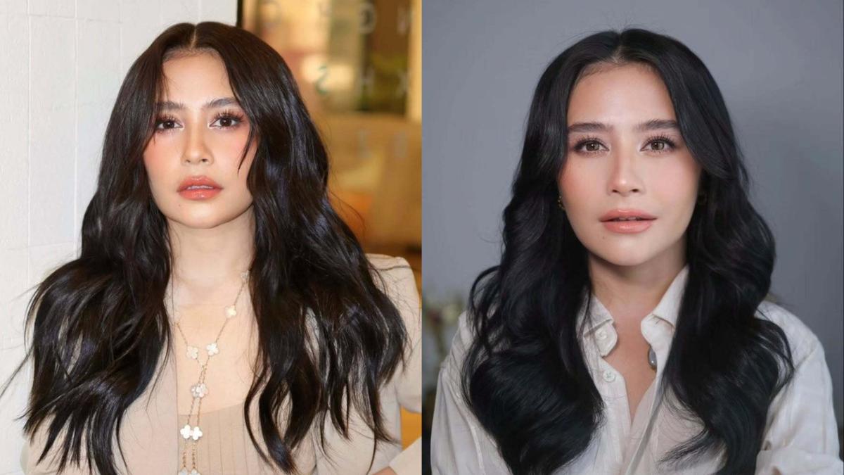7 Gaya Rambut Belah Tengah Prilly Latuconsina, Penampilannya Bikin Pangling