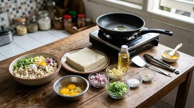 Bahan-Bahan Membuat Resep Martabak Tahu