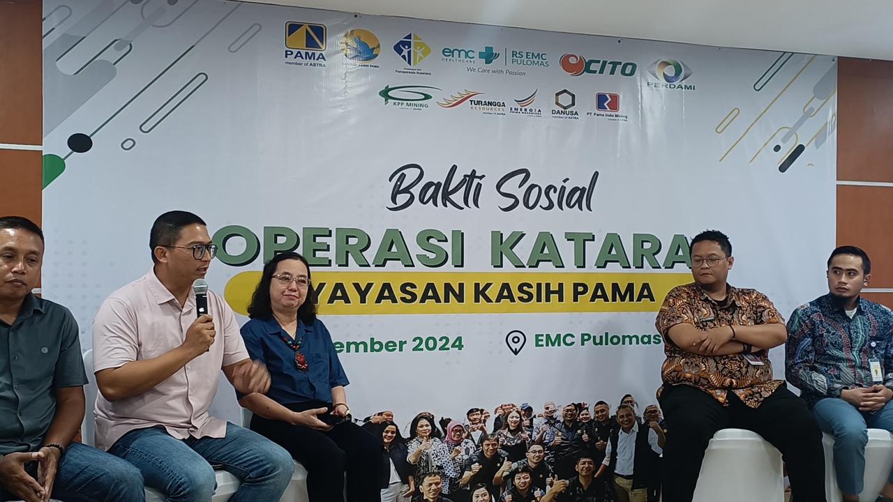 Bakti Sosial Operasi Katarak, Yayasan Kasih PAMA Jalin Kerja sama dengan RS EMC Pulomas