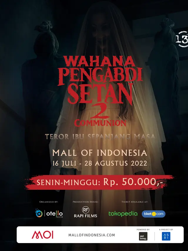 Uji Adrenalin di Wahana Pengabdi Setan 2 MOI, Berani Coba?