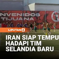 Timnas Iran Gelar Latihan Terakhir di Tijuana Sebelum Tempur di Piala Dunia