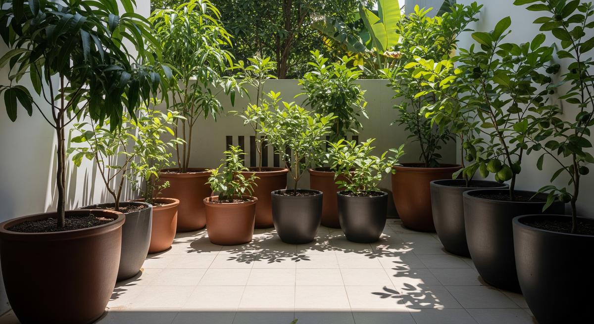 Cara Memilih Pot untuk Tanaman Buah (AI Generated)