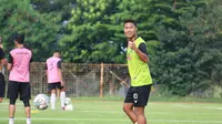 Striker Persikabo 1973, Gustur Cahyo. (Bola.com/Nandang Permana)