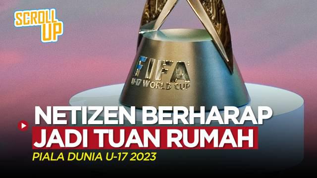 Berita video Scroll Up kali ini membahas tentang netizen yang kini berharap Indonesia bisa menjadi tuan rumah Piala Dunia U-17 2023 setelah Peru oleh FIFA dicore sebagai tuan rumah.