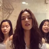 Nyanyi di kamar mandi, Raisa tetap bisa buat fans jatuh hati. (instagram raisa6690)