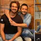 Reuni Shaheer Sheikh - Sourabh Raaj Jain pemain Mahabharata (Foto: Instagram/shaheernsheikh/sourabhraaj.jain)