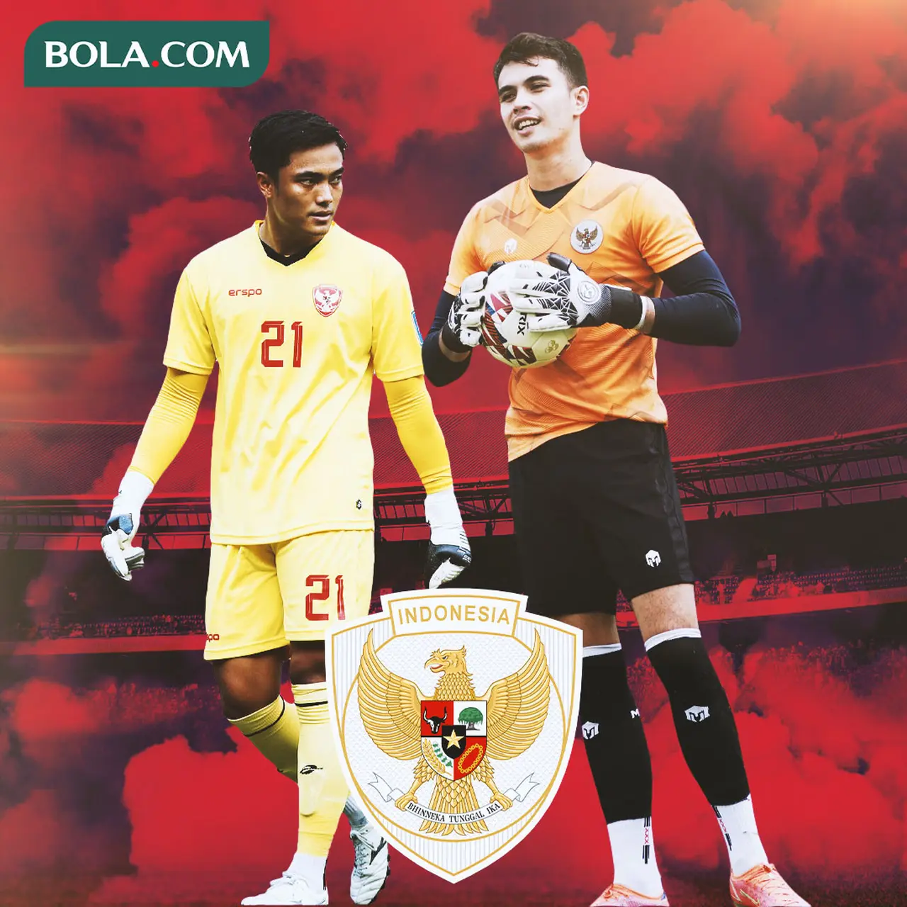 4 Kiper Timnas Indonesia Binaan Lokal yang Harus Bersaing dengan Emil ...