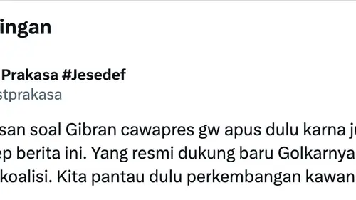 Gibran Tembus Trending Topic Indonesia Usai Diusung Golkar Sebagai Cawapres  Prabowo, Netizen Geger - ShowBiz Liputan6.com