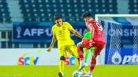 Timnas Malaysia U-23 sukses mengalahkan Timnas Indonesia U-23 pada laga perdana Grup B Piala AFF U-23 2023, Jumat (18/8/2023) malam WIB. (Instagram/@famalaysia)