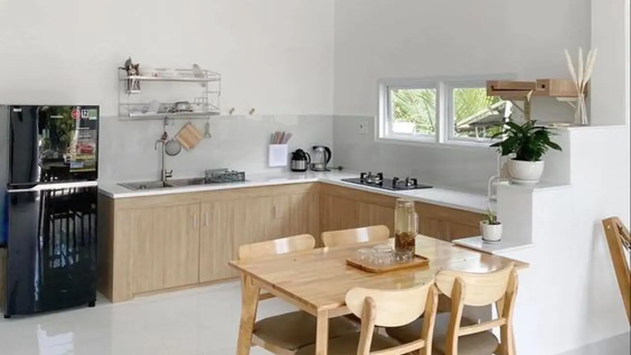 Dapur Low Budget Sederhana dan Rapi