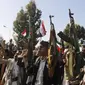 Militan Houthi menguasai Hodeidah yang menjadi pelabuhan utama di Yaman (AP Photo)