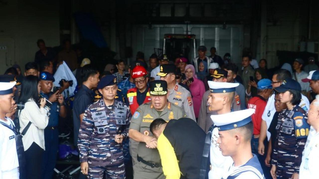 Gubernur Babel Lepas Ratusan Peserta Arus Balik Gratis Lebaran 2026 dengan KRI Semarang