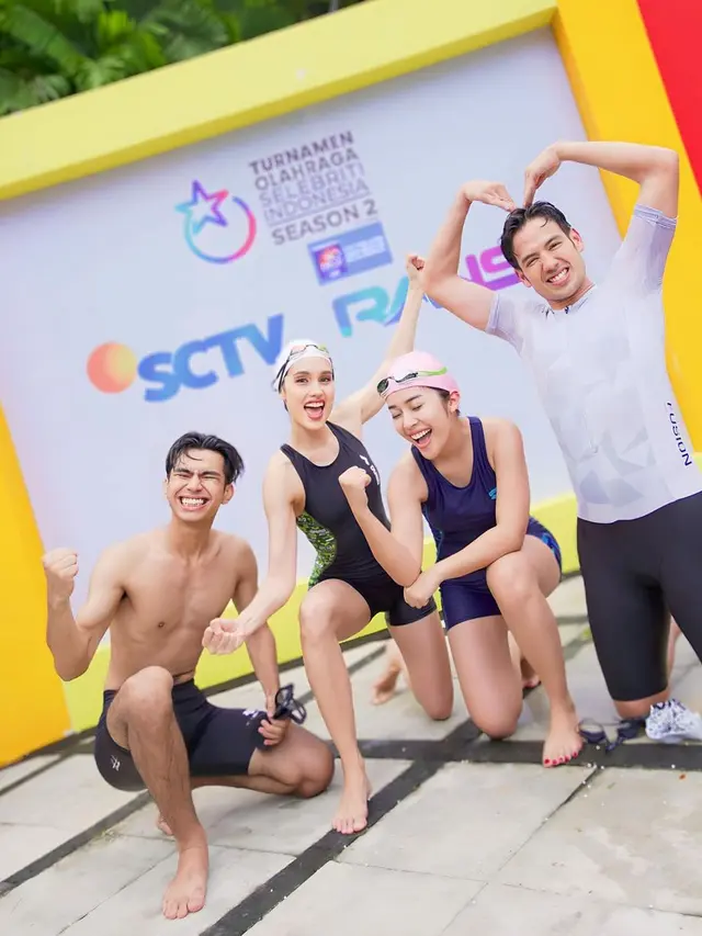 Cinta Laura di cabor renang TOSI 2 (Instagram/claurakiehl)