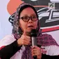 Sekretaris Jenderal Suluh Kebangsaan Alissa Wahid saat kegiatan Gerakan Suluh kebangsaan di Banten, Senin (18/2). Kegiatan ini bertujuan untuk Rawat Kebhinekaan Indonesia Lewat Jelajah Kebangsaan 2019. (Liputan6.com/Johan Tallo)
