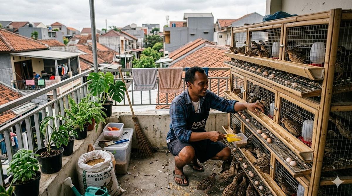 Jenis Hewan Kecil yang Mudah Dipelihara di Halaman Sempit (AI Generated)