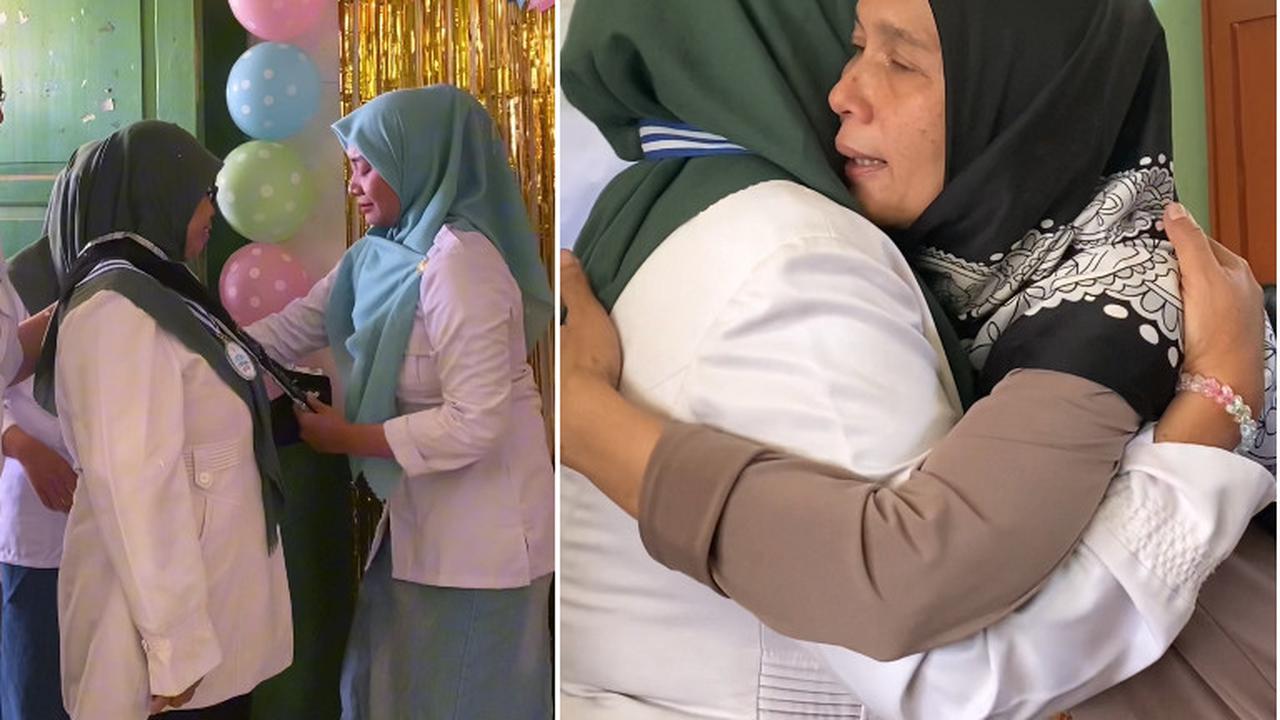 Sudah Mengajar dari 1986 hingga 2024, Momen Perpisahan Guru Ini Penuh Haru
