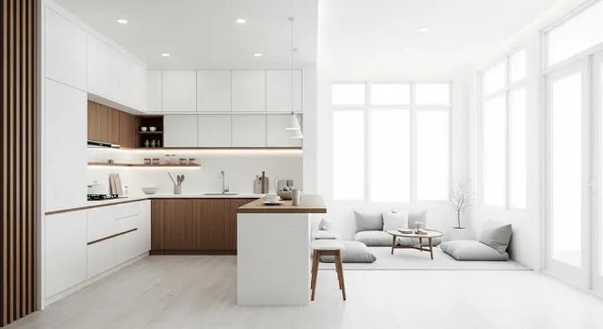 8 Model Dapur Minimalis dan Ruang Tamu Menyatu Tanpa Sekat, Cocok untuk Rumah Tipe 36