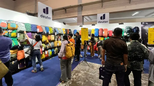 Antusiasme pengunjung Indofest 2024 pada hari pertama, Kamis (4/7/2024).