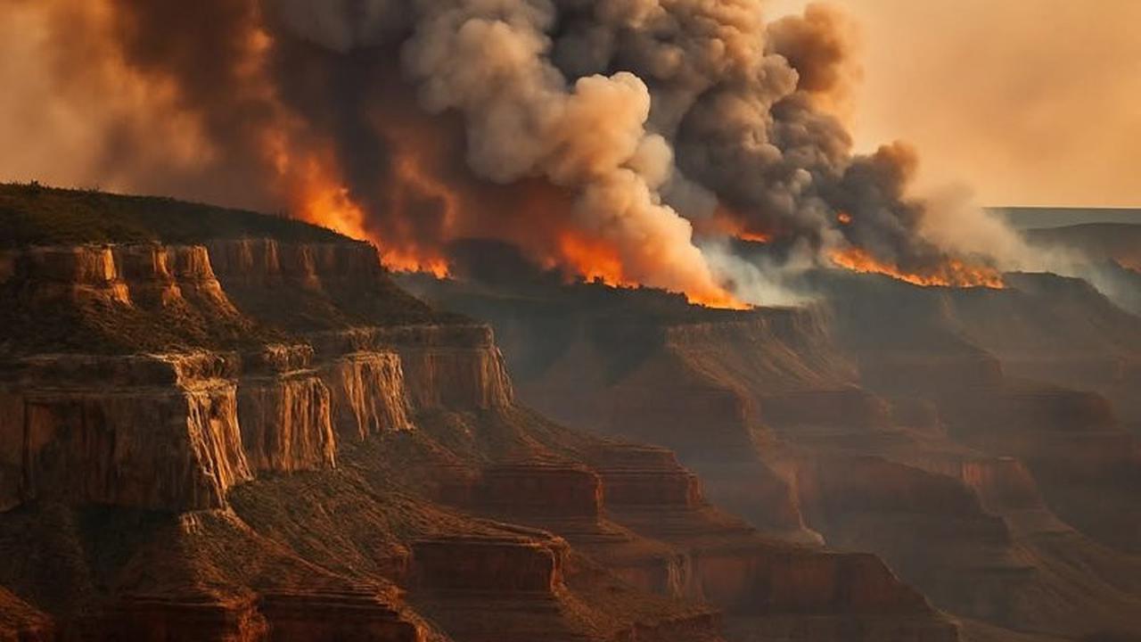 Massive Wildfires Sweep Grand Canyon: Mass Evacuations and Severe Damage