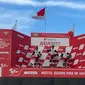 Veda Ega Pratama menjuarai race pertama Idemitsu Asia Talent Cup (IATC) seri kedua yang digelar di sirkuit Twin Ring Motegi. (Istimewa)