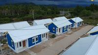 Kementerian PUPR telah menyelesaikan pembangunan rumah khusus (Rusus) bagi masyarakat berpenghasilan rendah (MBR) di Kabupaten Pohuwato, Gorontalo. (Dok Kementerian PUPR)