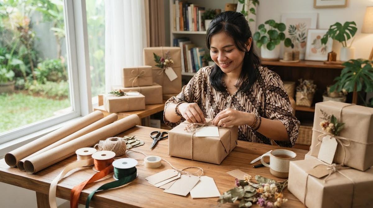 Jasa Bungkus Kado dan Hampers