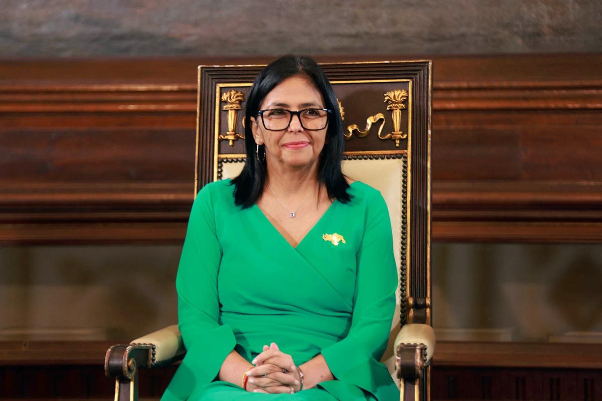 FOTO: Delcy Rodríguez Menjabat Presiden Sementara Venezuela