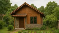 10 Inspirasi Rumah Sederhana Ukuran 5x7 di Kampung, Nyaman dan Bikin Betah