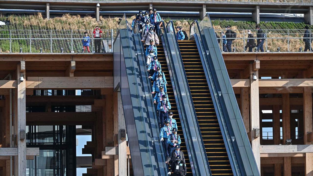 FOTO: Melihat Bangunan Struktur Kayu Terbesar di Dunia pada Perhelatan World Expo Osaka 2025