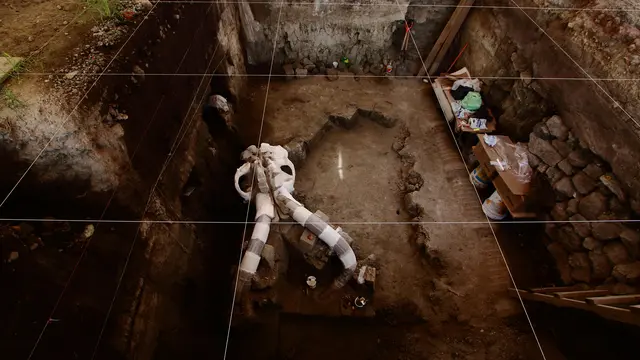 20160702-Fosil Mammoth Berusia 14 Ribu Tahun Menggemparkan Meksiko-Meksiko