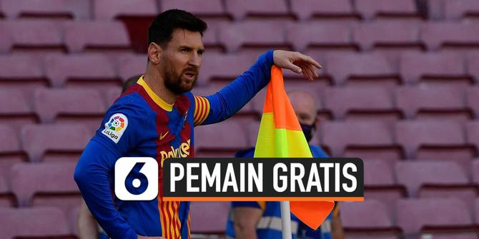 VIDEO: Kontrak di Barcelona Berakhir, Messi Berstatus Pemain Gratis