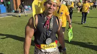 Pakai Kostum Unik, Gatot Kalcer Cetak PB di Maybank Marathon 2026