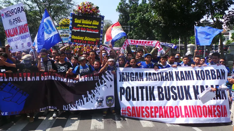 Demo Bobotoh di Bandung (Liputan6.com)