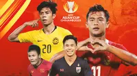 Piala Asia 2023 - Timnas Indonesia, Vietnam, Thailand, Malaysia (Bola.com/Adreanus Titus)