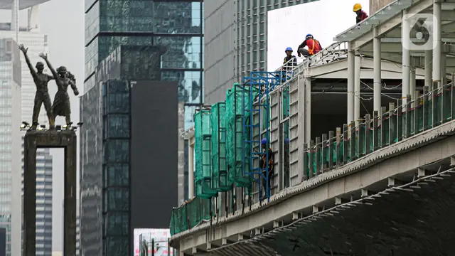 Pembangunan Halte TransJakarta Bundaran HI Terus Berjalan di Tengah Kontroversi