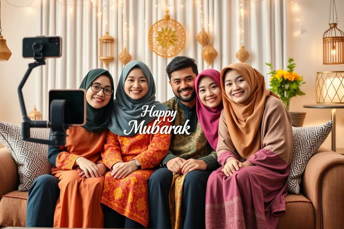 video ucapan lebaran kreatif