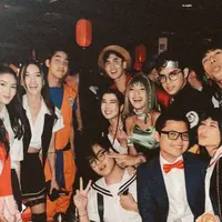 Potret Al Ghazali dalam acara Aries Party (Instagram/jejesoekarno).