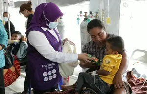 TP PKK dan Posyandu Salurkan Bantuan bagi Korban Gempa Manggarai