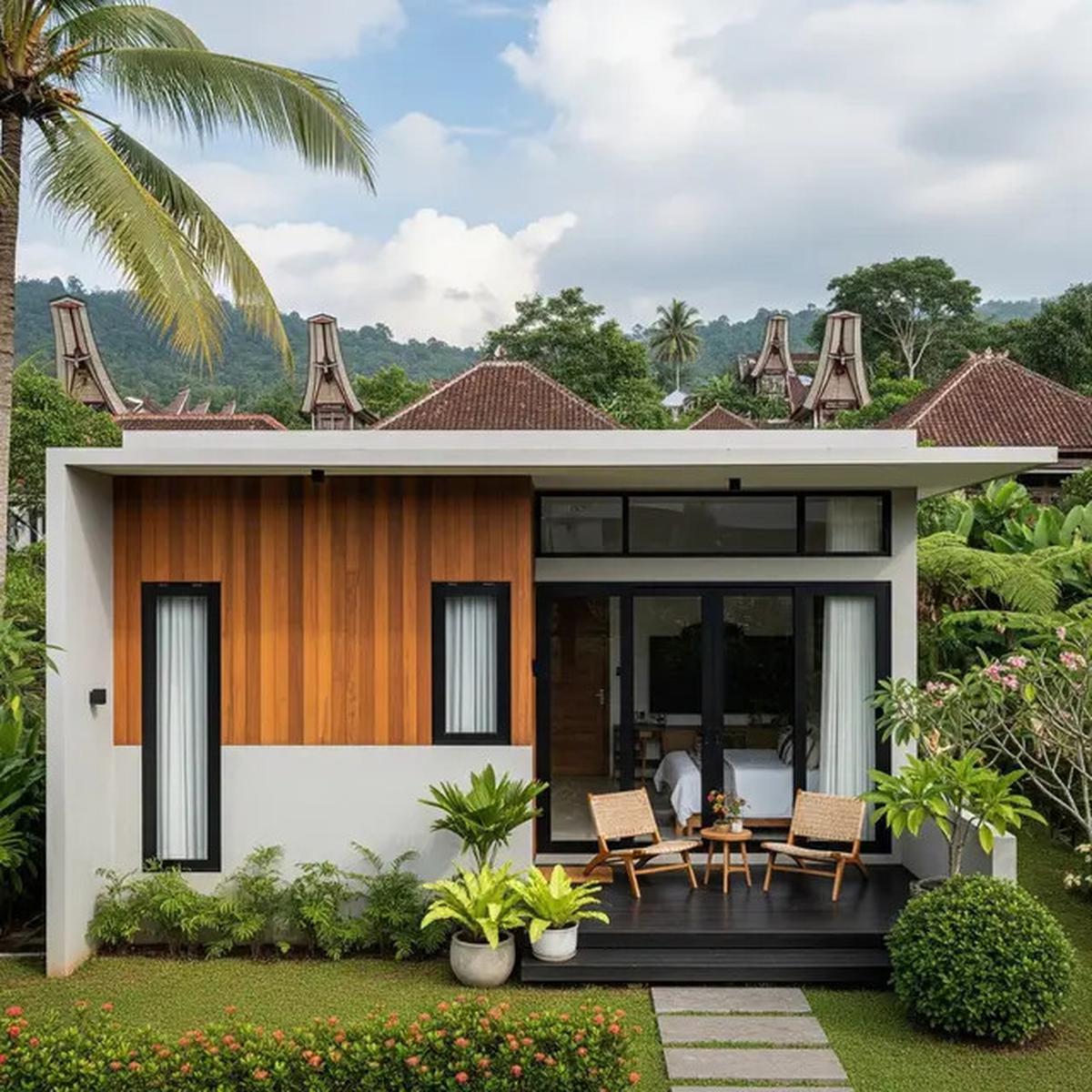 7 Model Rumah Murah Tapi Elegan dengan Atap Datar 2025 di Kampung, Hunian Idaman dengan Budget Terjangkau