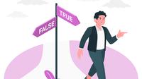 Ilustrasi kejujuran. (Image by storyset on Freepik)